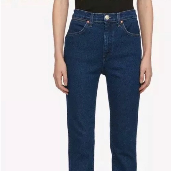 NWT high waisted rag and bone cigarette crop jean - Picture 2 of 3